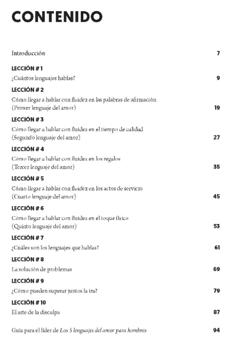 Los 5 Lenguajes del Amor para Hombres Cuaderno de ejercicios - Imagen 2