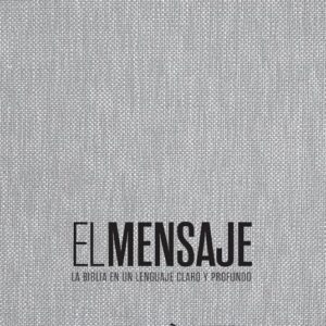 Biblia El Mensaje Tapa Dura Gris