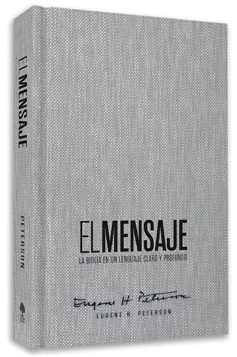 Biblia El Mensaje Tapa Dura Gris - Imagen 4