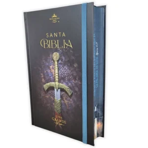 Biblia Letra Grande 12 puntos RV1960 Espada con Elástico